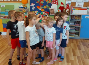 Zajęcia w ramach ogólnopolskiego projektu edukacyjnego "Zdrowo i Sportowo".